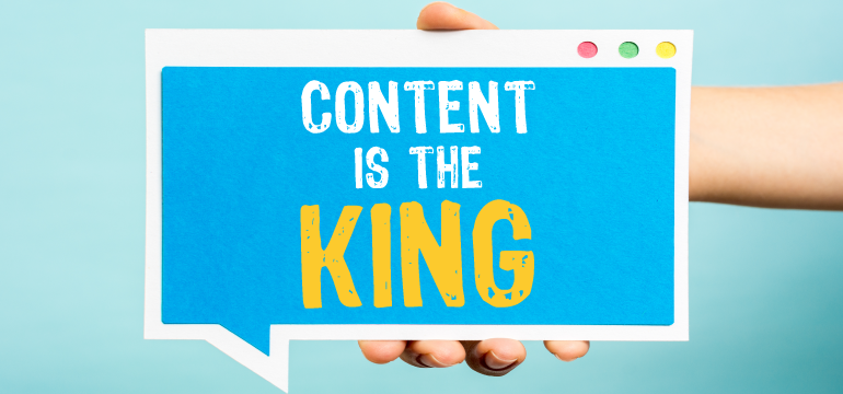content-is-the-king